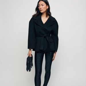 [LIKE NEW] Maje - belted wool coat